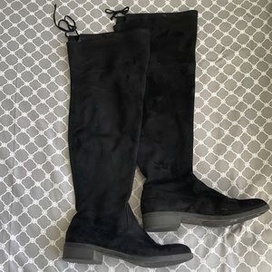 Black over-the-knee Boots